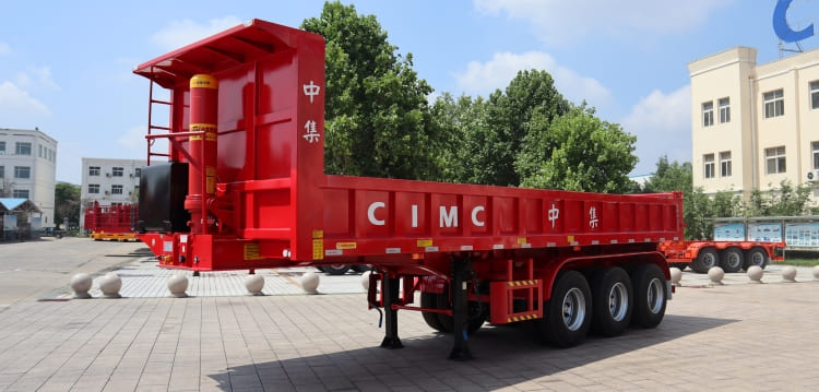 CIMC 3 Axle New Hydraulic Semi Tipper Trailers for Sale in Guam