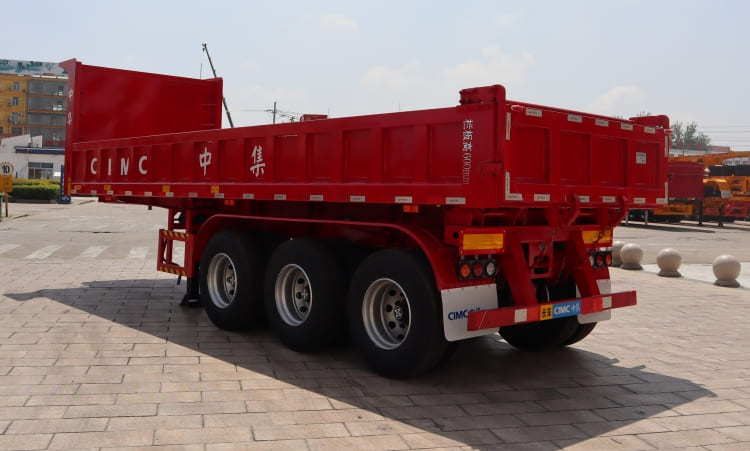 CIMC 3 Axle New Hydraulic Semi Tipper Trailers for Sale in Guam