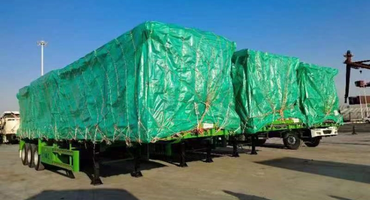 CIMC Tri Axle 48 Ft Flatbed Trailer for Sale Near Me in Senegal