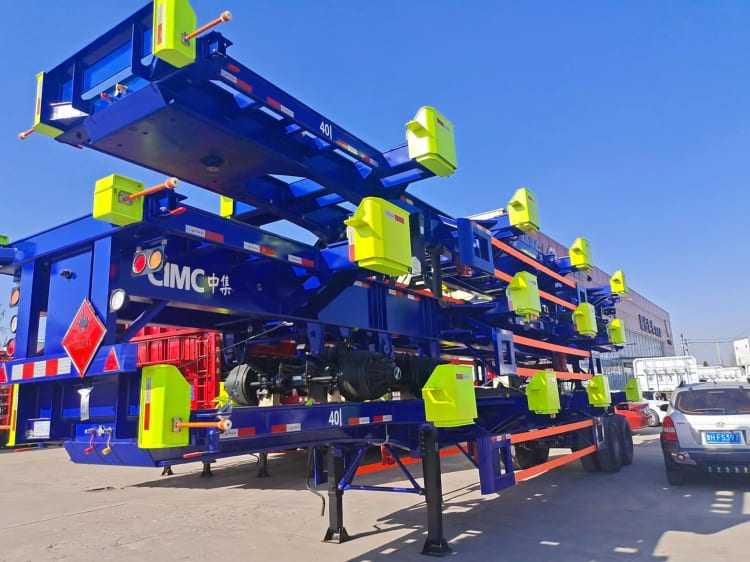 45 Ft 2 Axle 50 Tons Yard Terminal Trailer for Sale in Jamaica