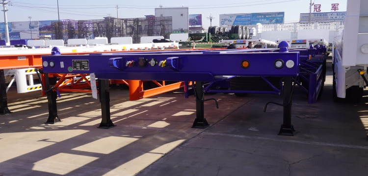 CIMC 40ft Container Chassis Trailer for Sale in Zimbabwe Harare | CIMC Chassis for Sale