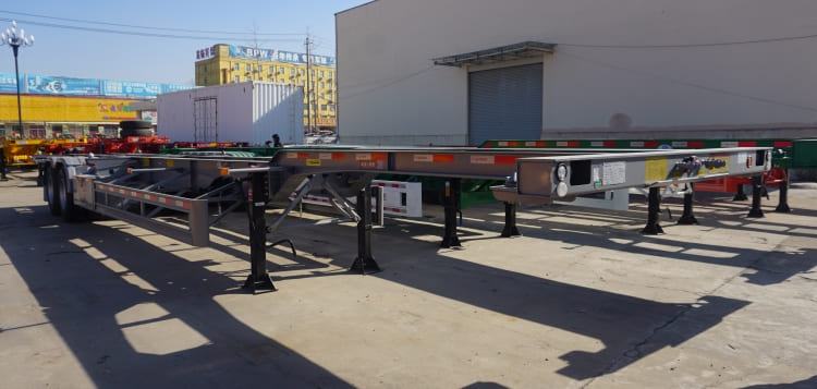CIMC 40ft Skeleton Semi Trailer for Sale in Tanzania