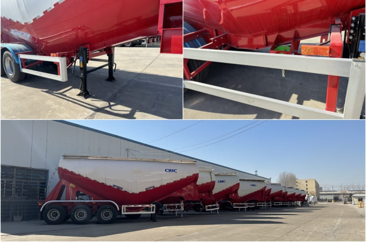 CIMC 45 CBM Dry Cement Bulker Trailer for Sale in Jamaica