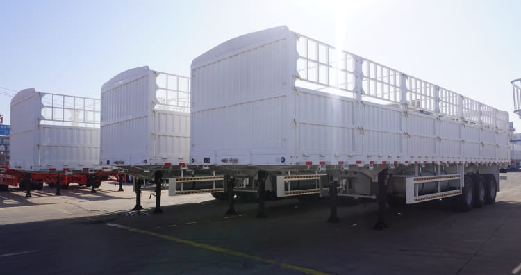 CIMC 60 Ton Livestock Fence Semi Trailer for Sale in Congo Kinshasa