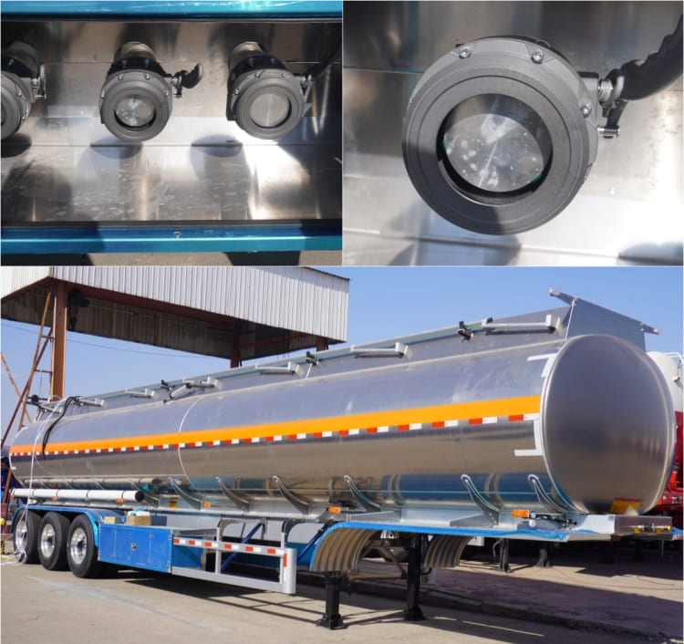 CIMC 42000 Liters Fuel Tanker Semi Trailer for Sale in Kenya