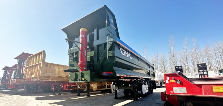 CIMC 3 Axle Hydraulic Semi Tipper Trailer for Sale in Kenya