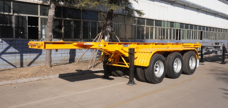 CIMC 20 Ft Sea Container Trailer Chassis for Sale in Mauritius