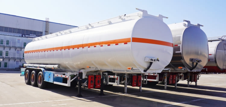 CIMC 3 Axle 45000 L Oil Fuel Tanker Trailer for Sale Near Me in Tanzania