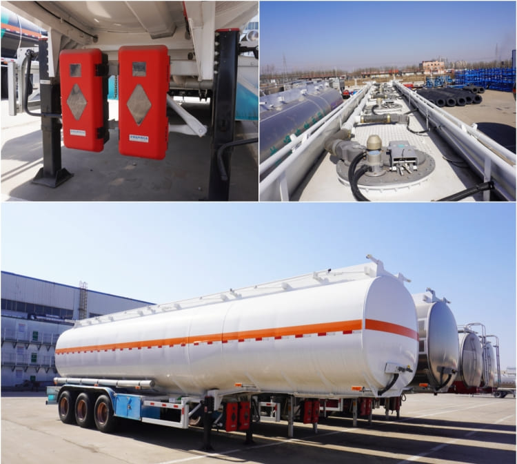 CIMC 3 Axle 45000 L Oil Fuel Tanker Trailer for Sale Near Me in Tanzania