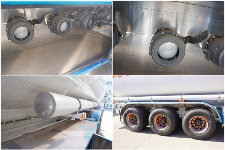 CIMC 3 Axle 45000 L Oil Fuel Tanker Trailer for Sale Near Me in Tanzania