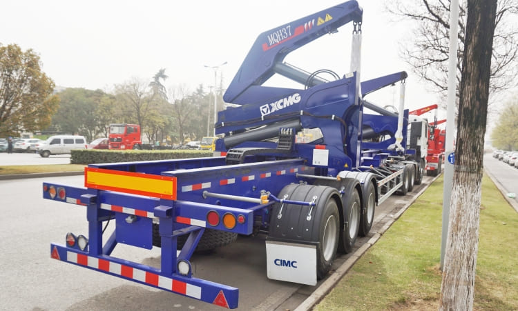 CIMC 40ft Container Side Loader Trailer 45 Tons for Sale in Tanzania