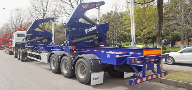 CIMC 40ft Container Side Loader Trailer 45 Tons for Sale in Tanzania