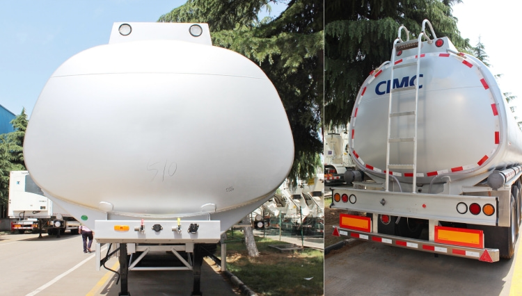 CIMC 30000 Liters Petrol Tanker Trailer for Sale in Costa Rica