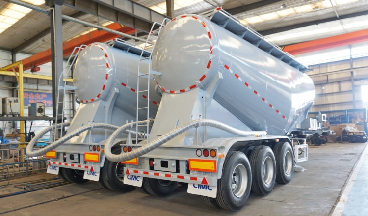 CIMC 60 Ton Cement Dry Bulk Tanker Trailer for Sale in Jamaica