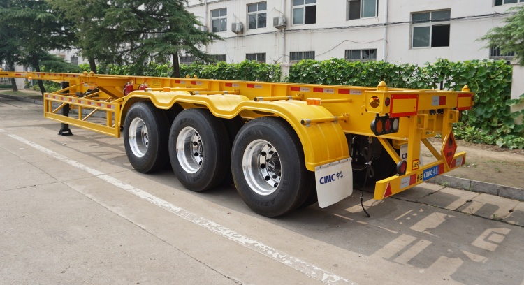 CIMC 40ft Shipping Container Trailer Chassis for Sale in Mauritius