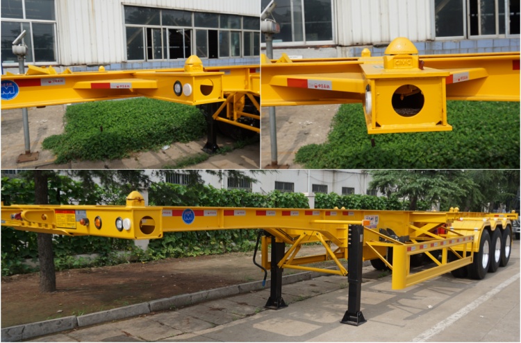 CIMC 40ft Shipping Container Trailer Chassis for Sale in Mauritius