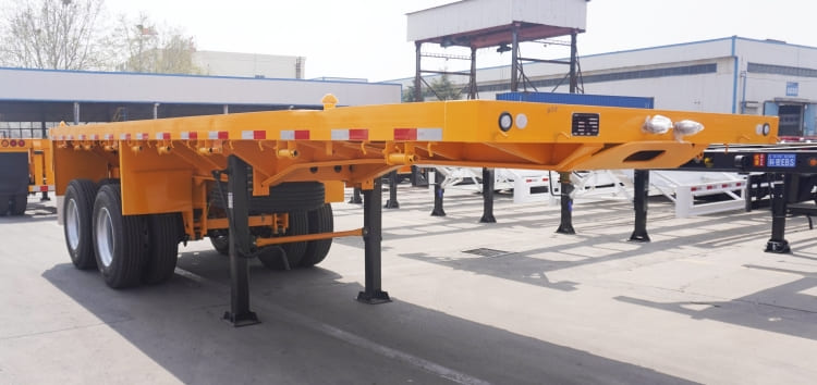 CIMC 2 Axle 20 Foot Flatbed Trailer for Sale in Jamaica