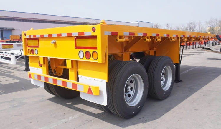 CIMC 2 Axle 20 Foot Flatbed Trailer for Sale in Jamaica