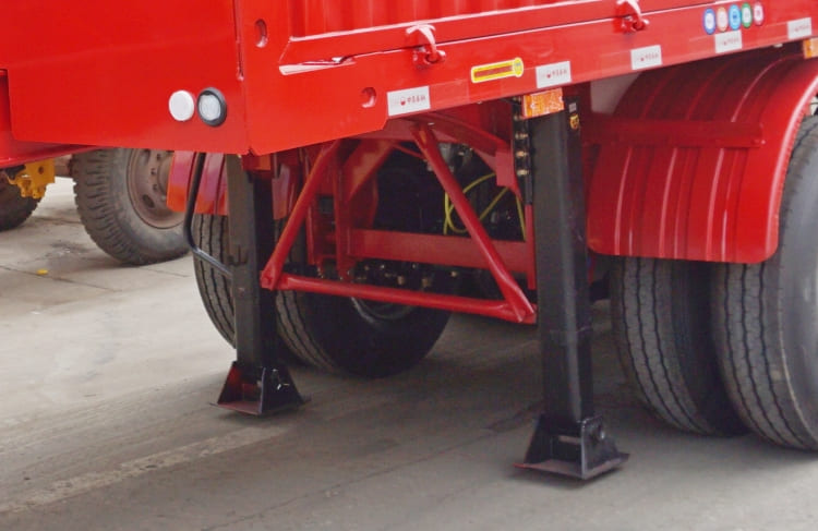 CIMC 3 Axle New Hydraulic Tipper Trailers for Sale in Tanzania