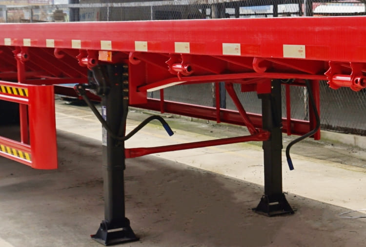 CIMC 3 Axles 40ft Flatbed Semi Trailer for Sale in Zimbabwe