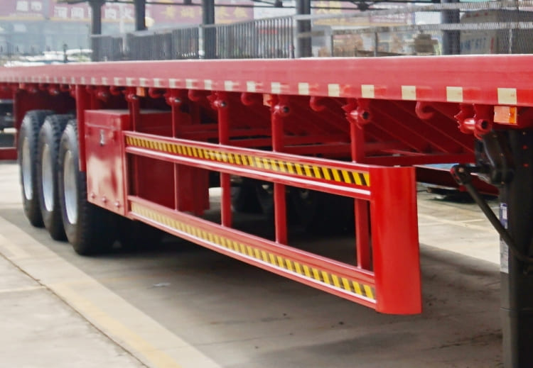 CIMC 3 Axles 40ft Flatbed Semi Trailer for Sale in Zimbabwe