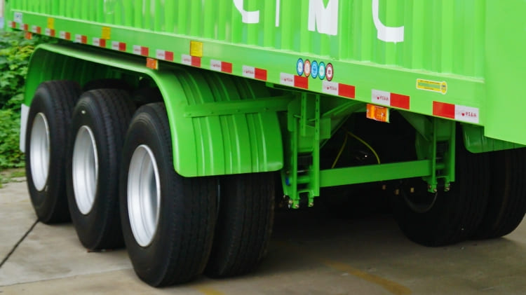 CIMC 3 Axle 25m3 Hydraulic Semi Tipper Trailer for Sale in Tanzania