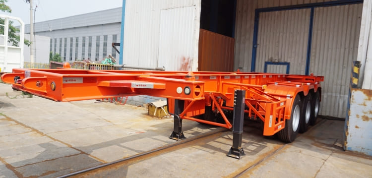 CIMC Tri Axle Container Chassis Trailer for Sale in Mauritius