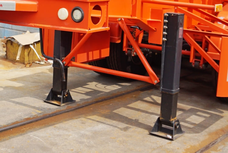 CIMC Tri Axle Container Chassis Trailer for Sale in Mauritius