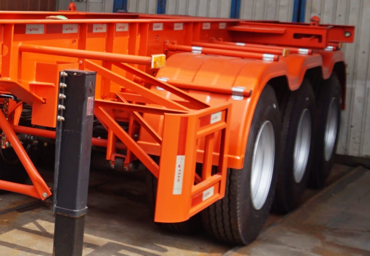 CIMC Tri Axle Container Chassis Trailer for Sale in Mauritius