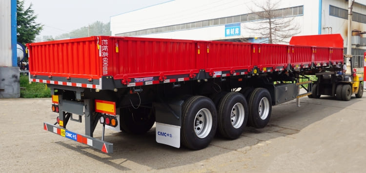 CIMC China Side Wall Semi Trailer for Sale in Congo