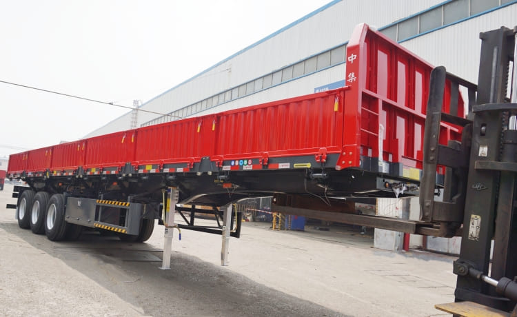 CIMC China Side Wall Semi Trailer for Sale in Congo