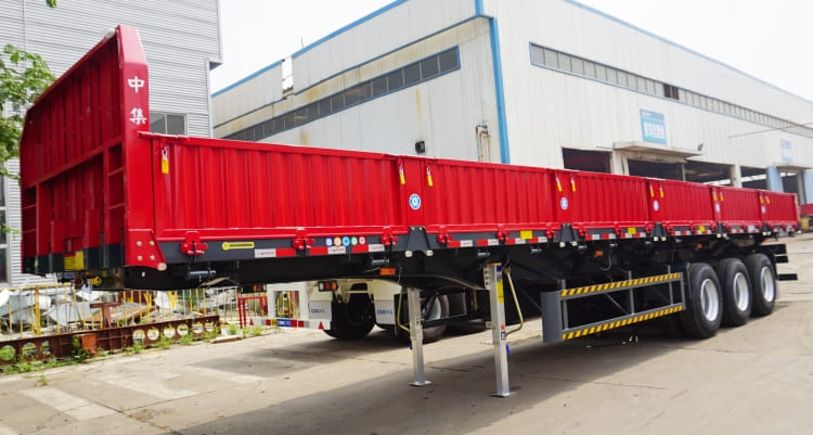 CIMC China Side Wall Semi Trailer for Sale in Congo