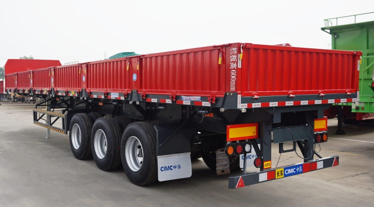 CIMC China Side Wall Semi Trailer for Sale in Congo