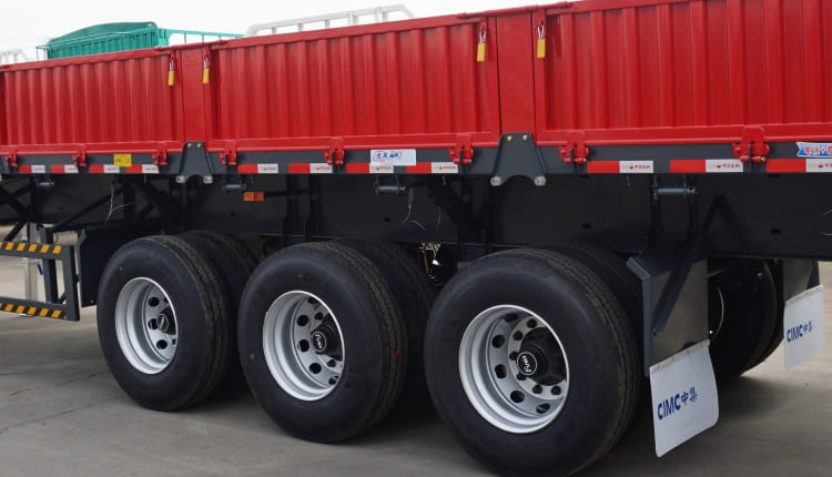 CIMC China Side Wall Semi Trailer for Sale in Congo
