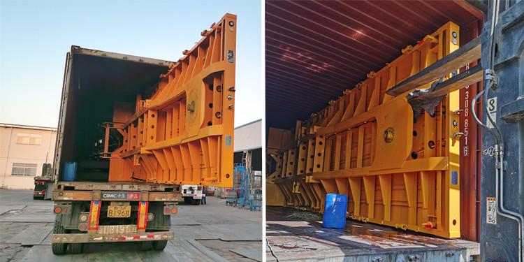 CIMC 40 FT Container Flatbed Trailer for Sale in Congo