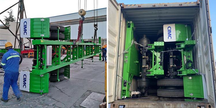 2 Axle 40 ft Container Chassis Trailer for Sale in Guam