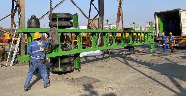 2 Axle 40 ft Container Chassis Trailer for Sale in Guam