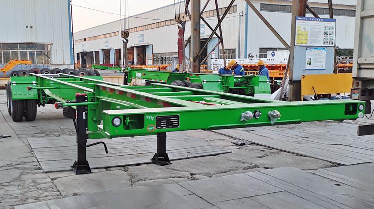 2 Axle 40 ft Container Chassis Trailer for Sale in Guam