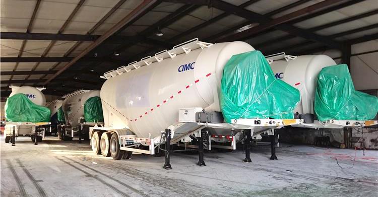 CIMC 45cbm Cement Silo Trailer for Sale in Jamaica