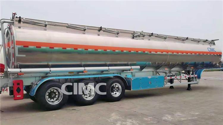 Aluminum Fuel Tanker Trailer 45000 Liters