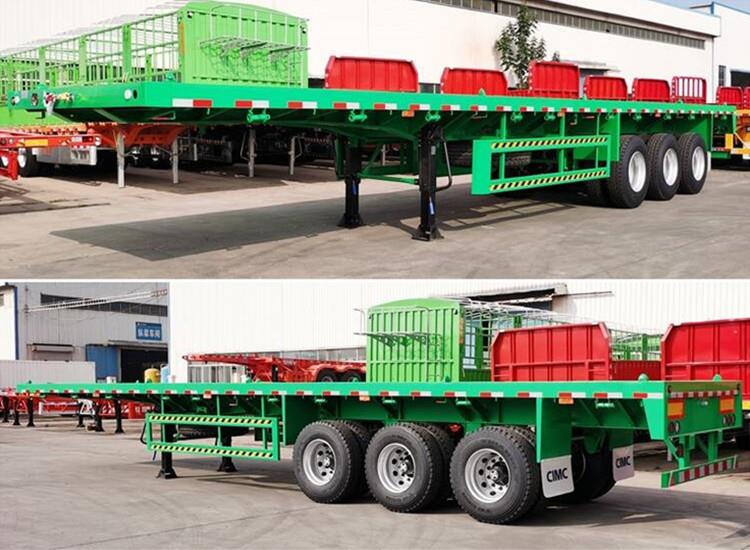CIMC Tri Axle Flat Bed Trailer for Sale in Harare