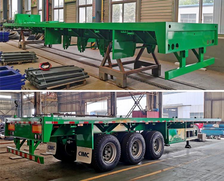 CIMC Tri Axle Flat Bed Trailer for Sale in Harare
