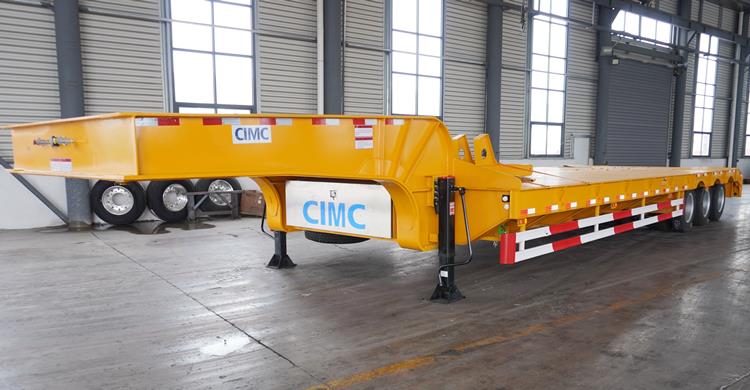 60 Ton Low Loader Trailer for Sale Manufacturer