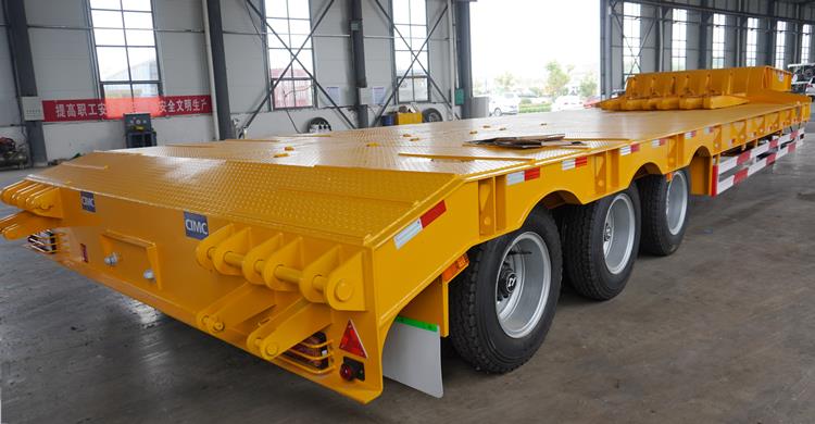 Tri Axle Low Loader Trailer for Sale Price