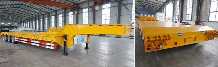 Details of Tri Axle 60 Ton Low Loader Trailer