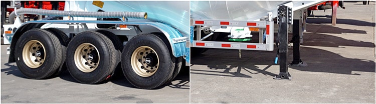 CIMC 3 Axle 35ton Powder Tanker Trailer Details