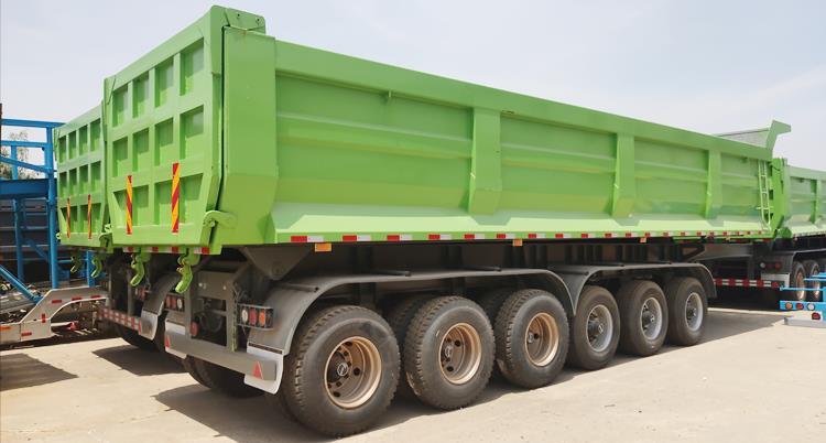 CIMC 6 Axle 80 Ton Tipper Dump Trailer for Sale In Zimbabwe