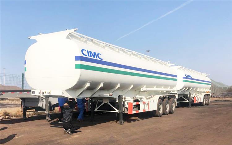 CIMC 45000 Liters 3 Axle Fuel Tanker Trailer for Sale In Nigeria Lagos