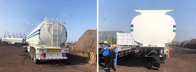 CIMC 45000 Liters 3 Axle Fuel Tanker Trailer for Sale In Nigeria Lagos