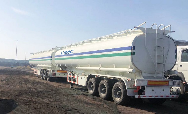 CIMC 45000 Liters 3 Axle Fuel Tanker Trailer for Sale In Nigeria Lagos